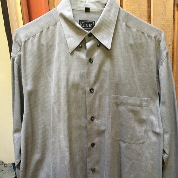 Gillio Shirts Handsome Mens Herringbone Dress Shirt Poshmark